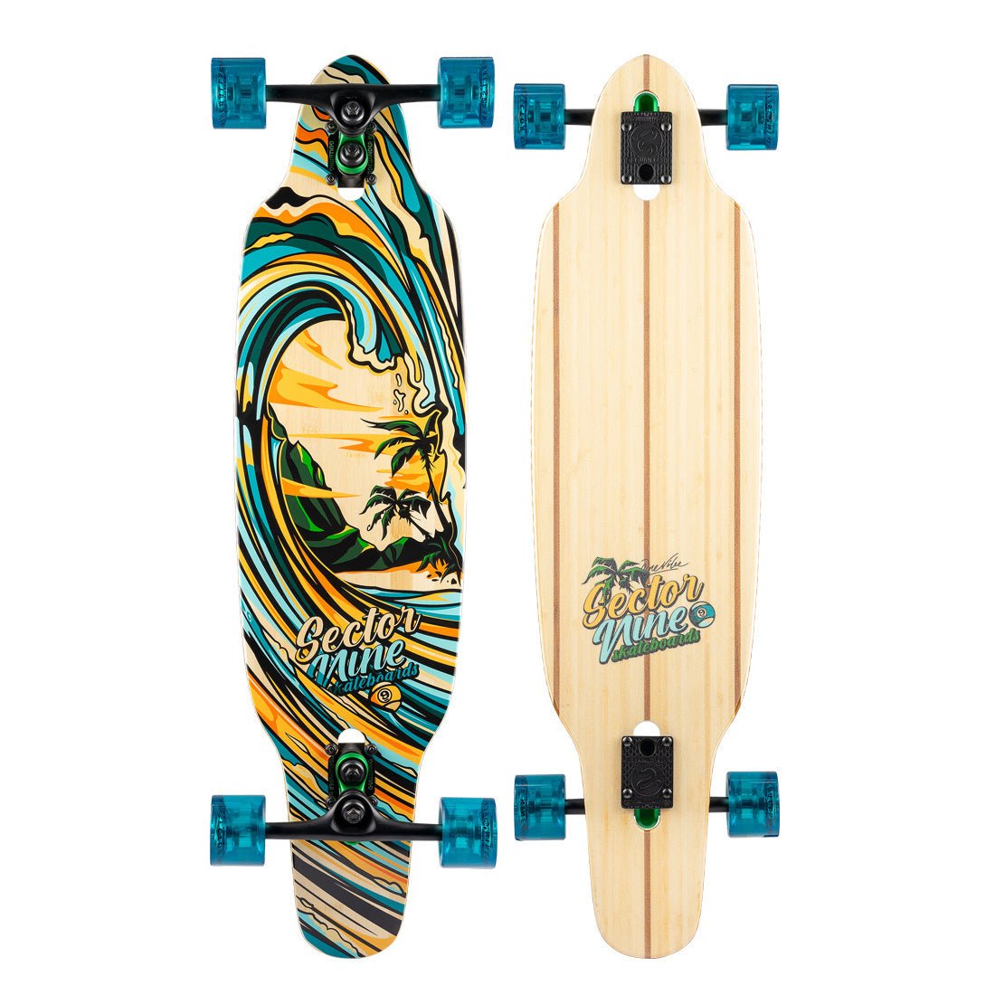 SEC9 Canopy STRIKER 36.5 - Longboard - Completes