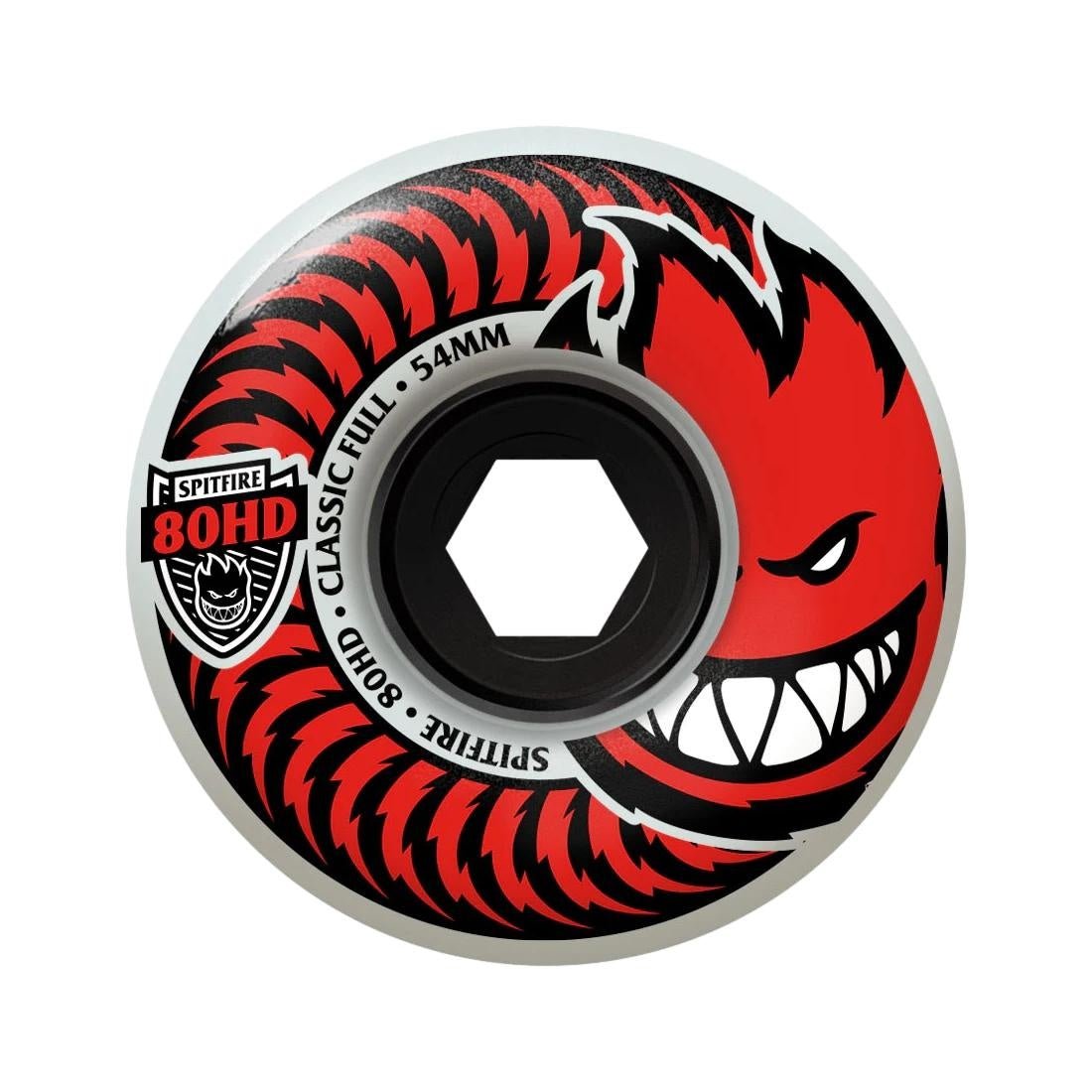 SF 80HD Classic Full 54mm (Red) - Skateboard - Wheels