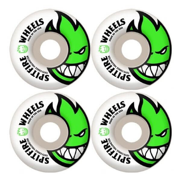 SF Bighead 99a 53mm (White/Green) - Skateboard - Wheels