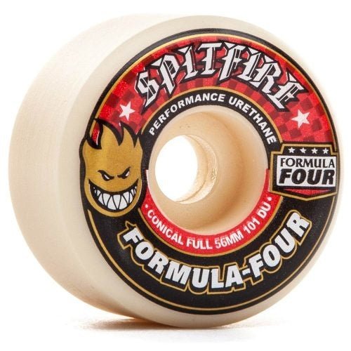 SF F4 101a Conical Full 52mm (White/Red) - Skateboard - Wheels