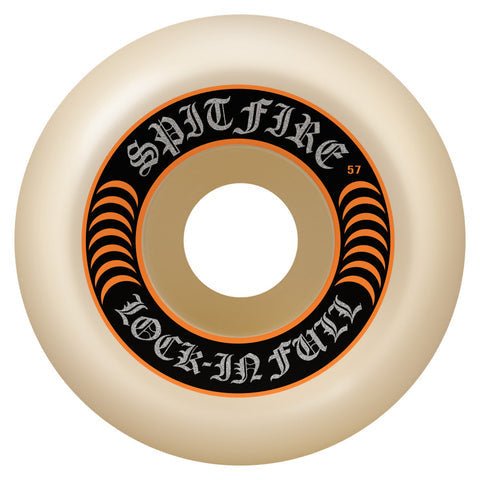 SF F4 101a Lock In Full 54mm (White/Orange) - Skateboard - Wheels