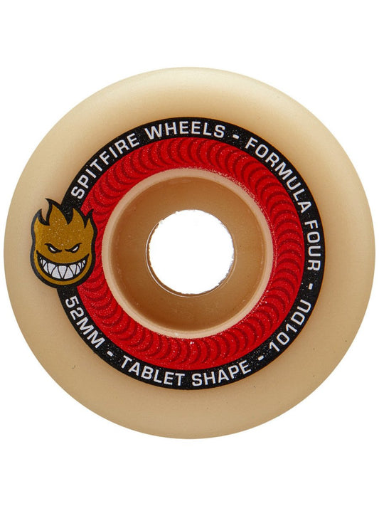 SF F4 101a Tablet 52mm (Natural/Red) - Skateboard - Wheels