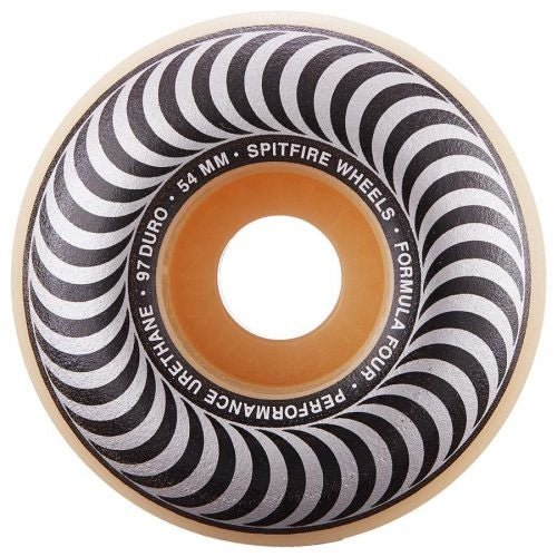 SF F4 97a Classic Swirl 54mm (Silver) - Skateboard - Wheels