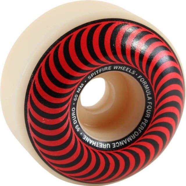 SF F4 99a 60mm Classic (Red/Bronze) - Skateboard - Wheels