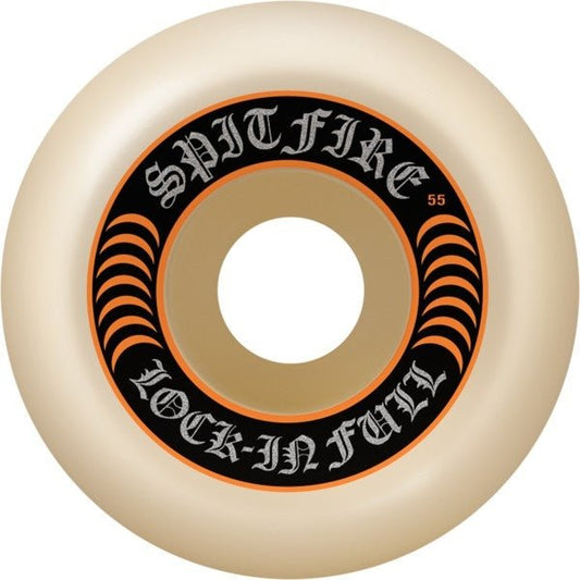 SF F4 99a Lock In Full 55mm (White/Orange) - Skateboard - Wheels