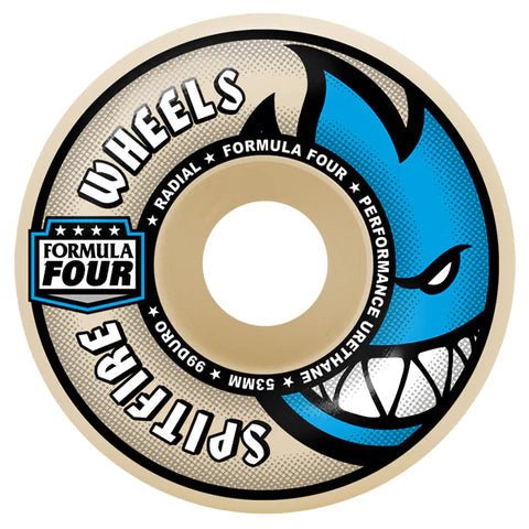 SF F4 99a Radial 56mm (Blue/White) - Skateboard - Wheels