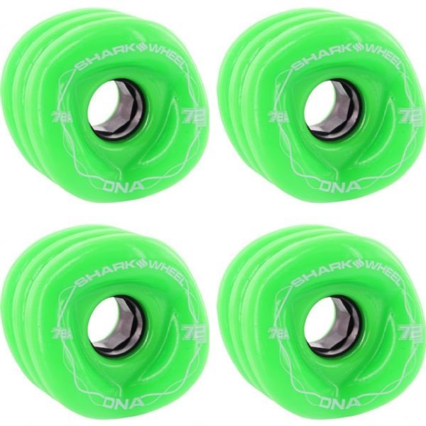 SHARK DNA 72mm 78a Gecko Green - Skateboard - Wheels