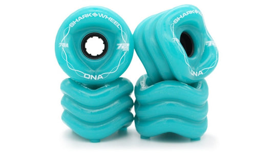 SHARK DNA 72mm 78a SOLID TURQUOISE - Skateboard - Wheels