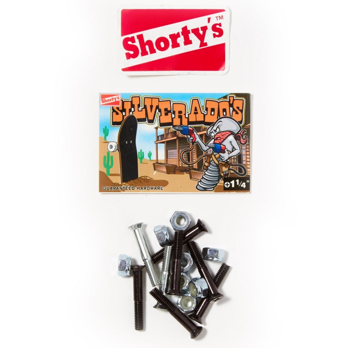 SHORTYS HARDWARE SILVERADOS PHILLIPS 1 1/4" - Skateboard - Hardware