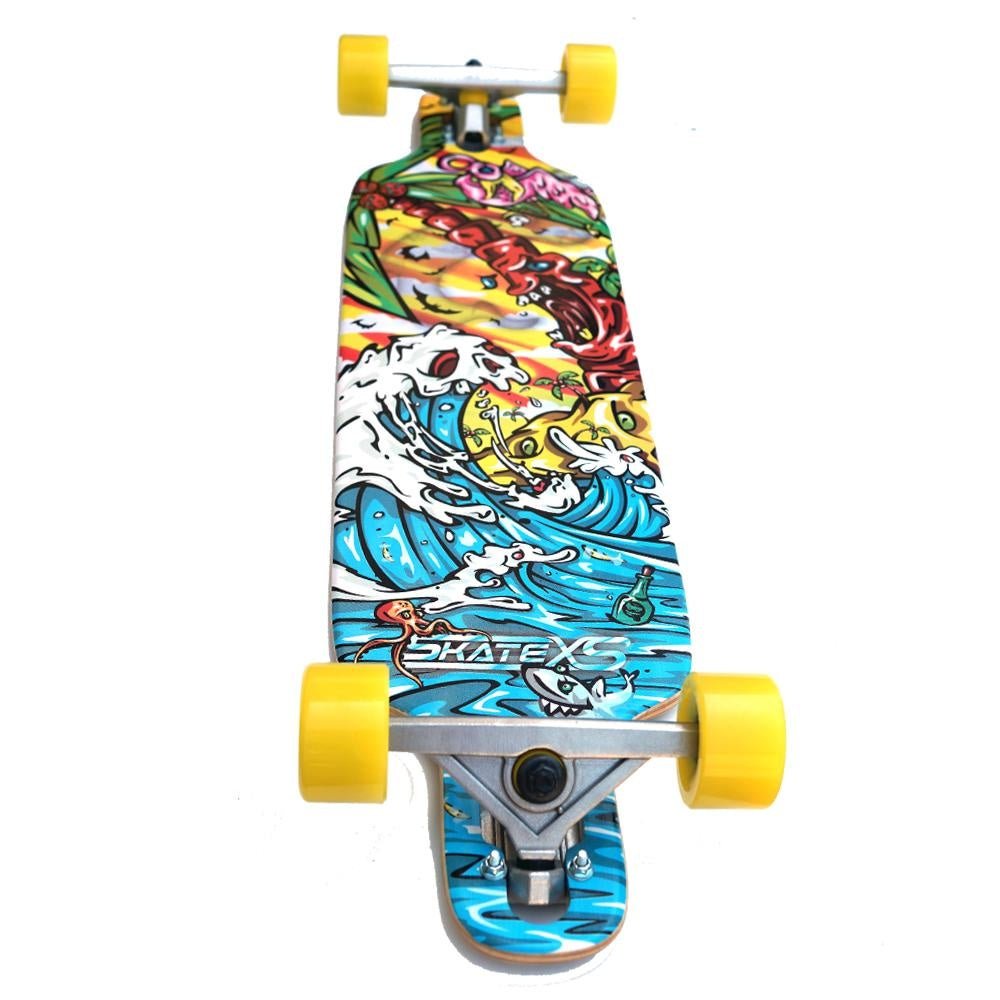 SkateXS Longboard for Kids - Longboard - Completes