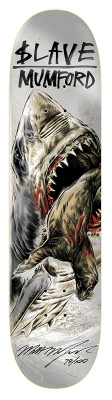 Slave Animal Kingdom (Pearl) LTD Signed Mumford - 8.5" - Skateboard - Decks