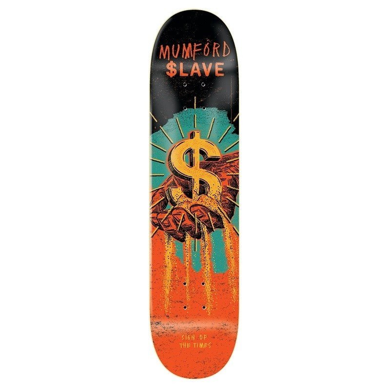 Slave Sign Of The Times 8.25" Mumford - Skateboard - Decks