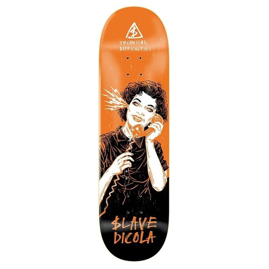 Slave Technical Difficulties 8.75" Dicola Deck - Skateboard - Decks
