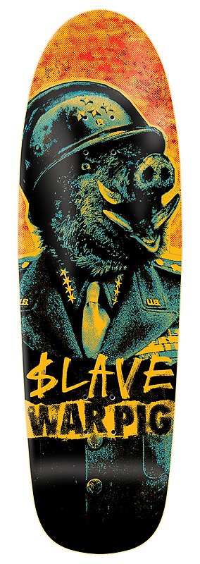 Slave War Pig 23 - 9.5" - Skateboard - Decks