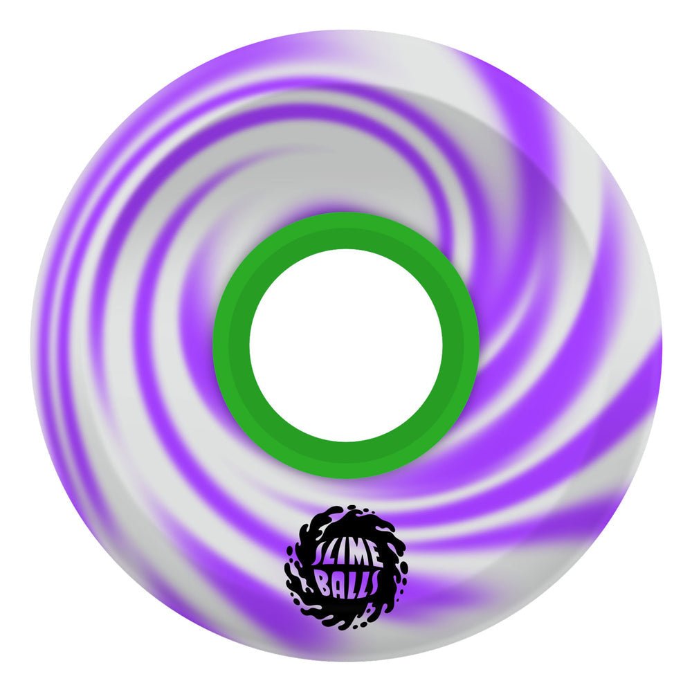 Slime Balls 78a OG Slime 66mm (Purple Swirl) - Skateboard - Wheels