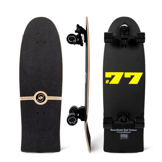 SmoothStar 32.5″ Filipe Toledo #77 THD (Limited Edition Yellow) - Surfskate - Completes
