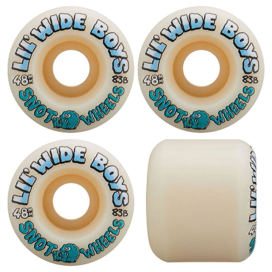 Snot Lil Wide Boys 48mm 83B White Glow - Skateboard - Wheels