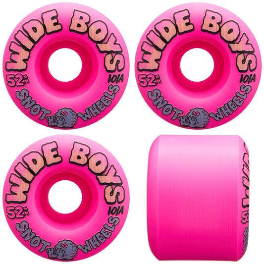 Snot Wide Boys 52mm 101A Pink - Skateboard - Wheels