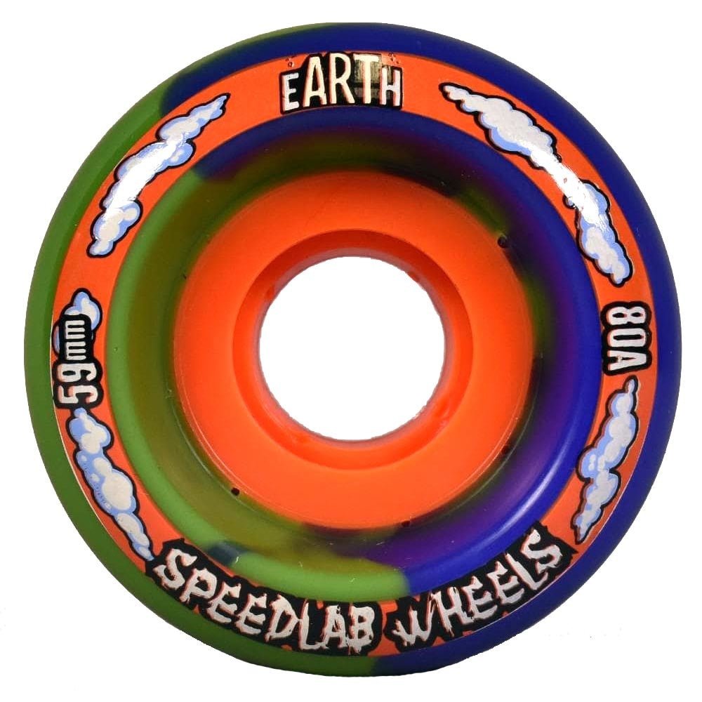 SPEEDLAB 80a Globes 59mm (Blue/Green) - Skateboard - Wheels