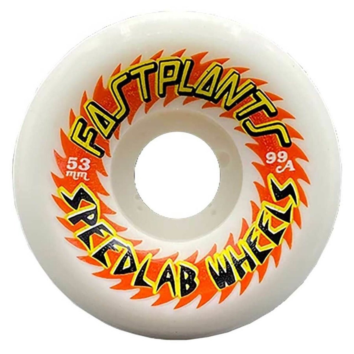 SPEEDLAB 99a Fastplants 53mm (White) - Skateboard - Wheels
