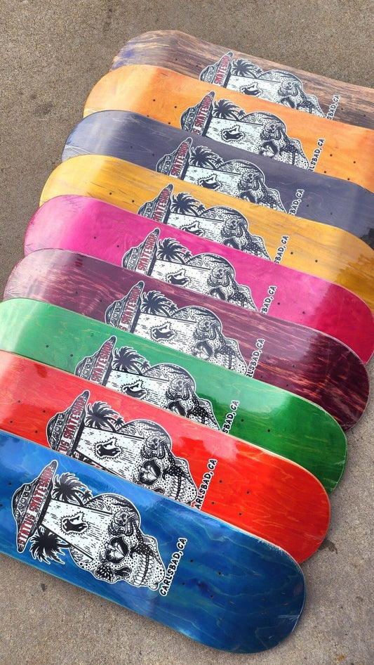 Status Abduction 8 Deck BBS Mixed Veneer - Skateboard - Decks