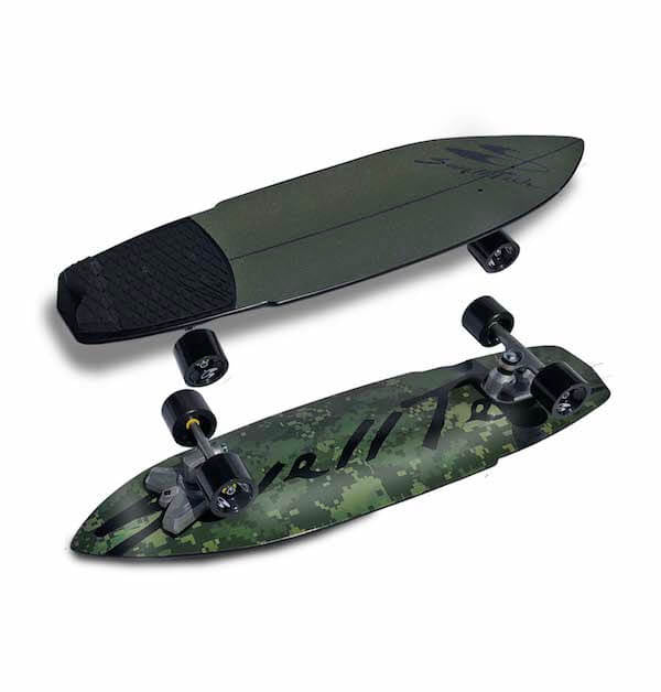 SwellTech Hybrid Camo 36" WB21.5 - Surfskate - Completes