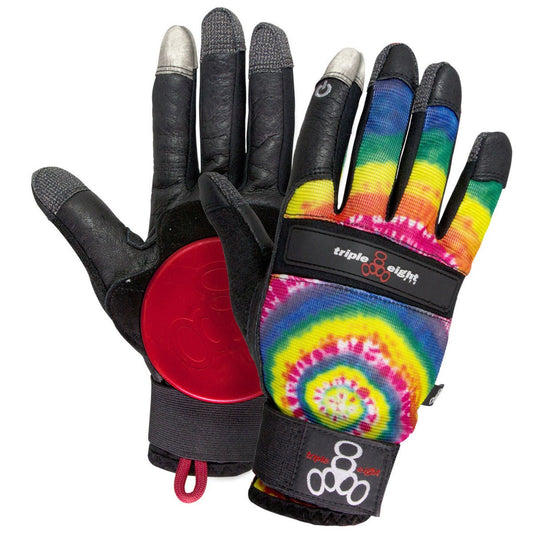 Triple 8 Downhill Glove - Tie Dye - S/M - Gear - Pads