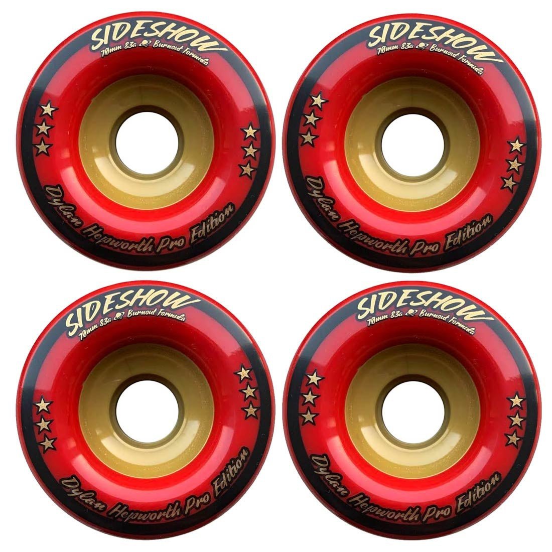 Venom SideShow 70mm 83a Red - Skateboard - Wheels