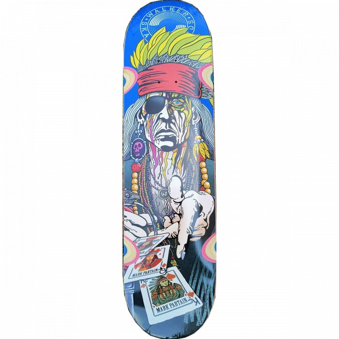 WALKER MARK PARTAIN Wheel Wells 8.5 Deck - Skateboard - Decks