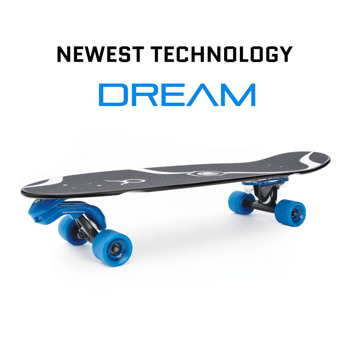 Waterborne Black Bamboo Taurus - Dream Surfskate - Surfskate - Completes