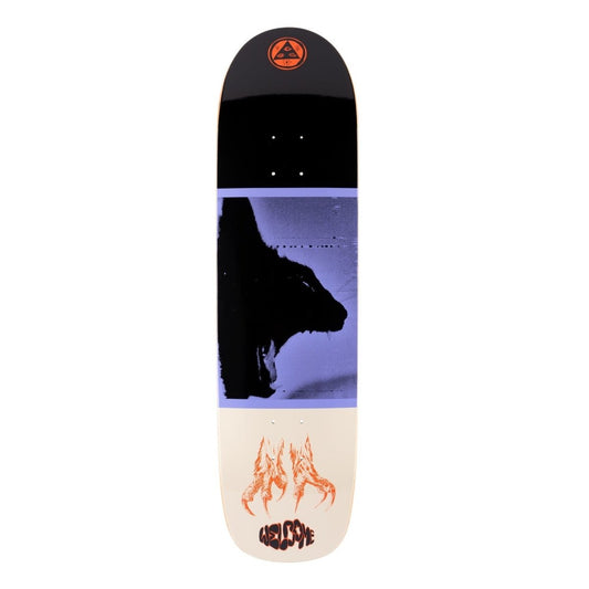 WLCM Feline On Son Of Planchette Deck 8.38" (Black/Bone) - Skateboard - Decks