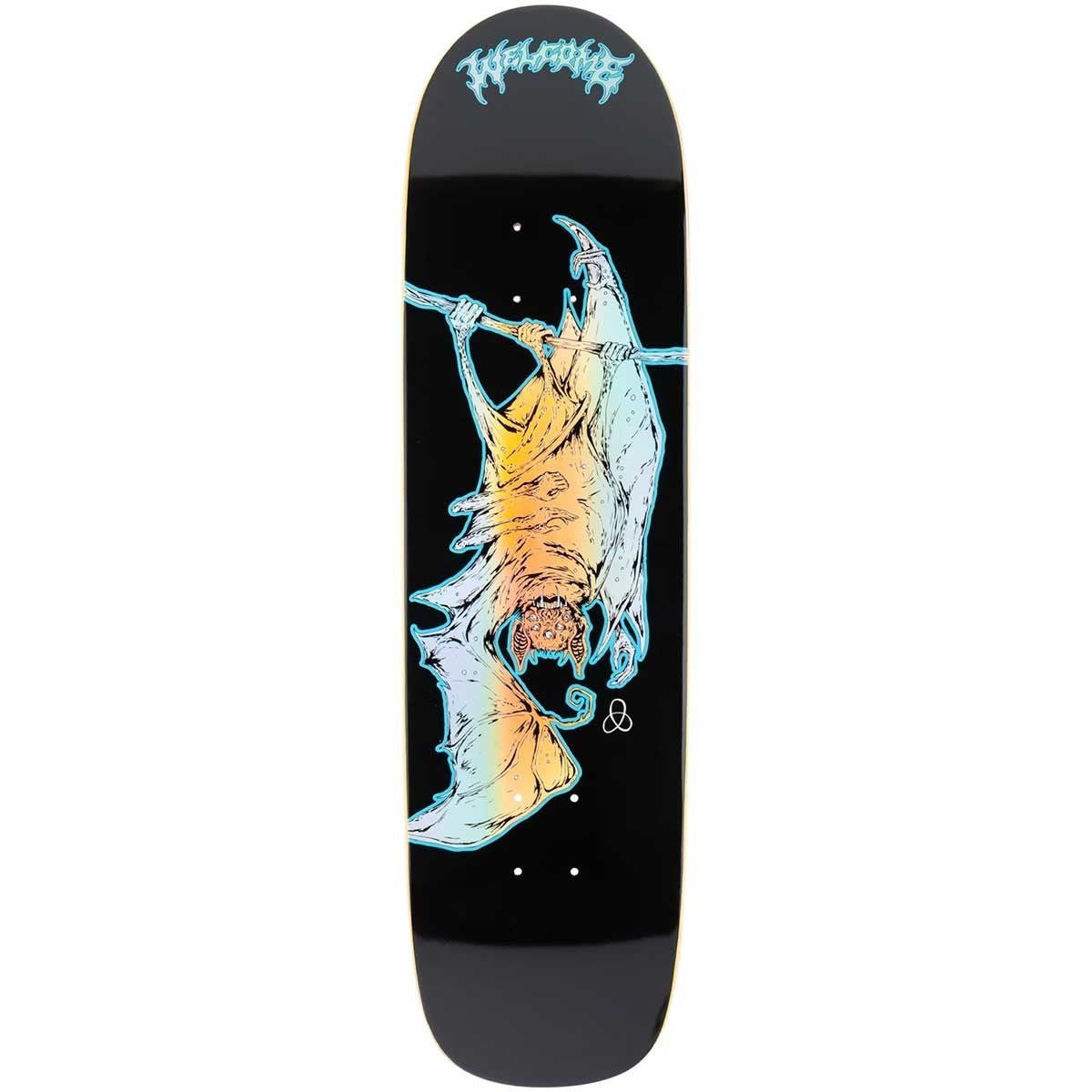 WLCM Infinitely Batty on Son of Planchette 8.38" (Black/Prism Foil) - Skateboard - Decks