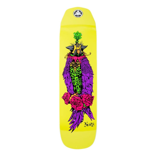 WLCM Nora Peregrine on Wicked Princess - Neon Yellow 8.125'' - Skateboard - Decks