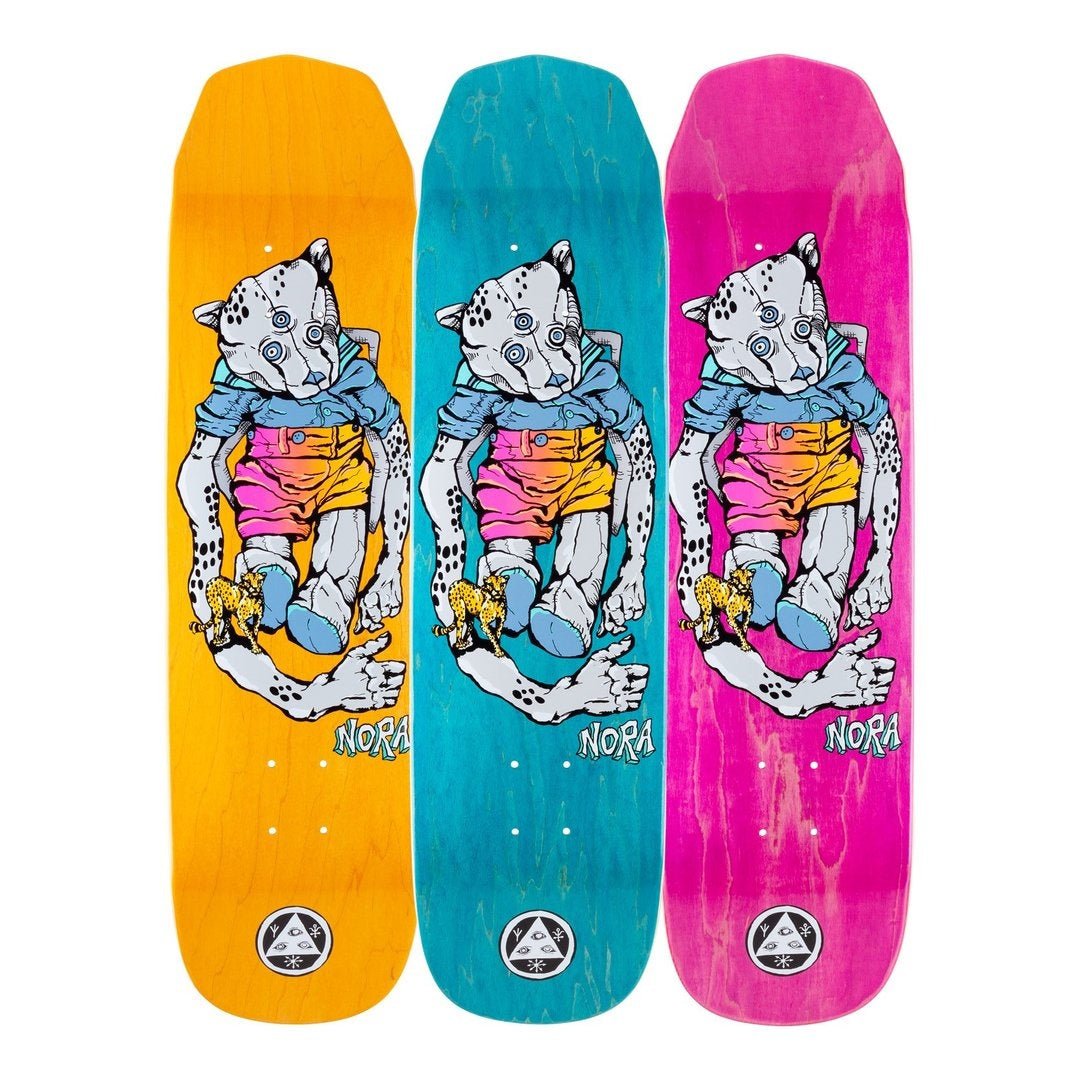 WLCM Nora Teddy on Wicked Princess - 8.125" - Skateboard - Decks