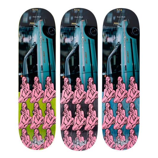 WLCM Taxi On Island Deck 8.38" (Various Stains) - Skateboard - Decks