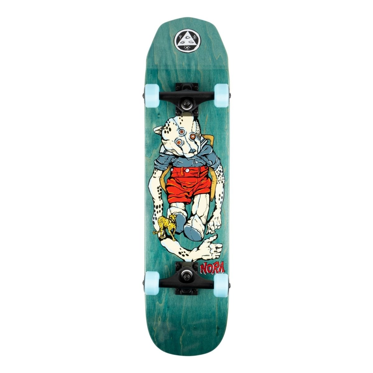 WLCM Teddy Complete - Teal 7.75 - Skateboard - Completes