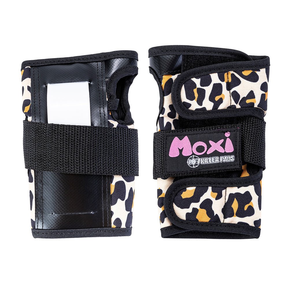 Wrist Guard - Moxi Leopard - LG - Gear - Pads