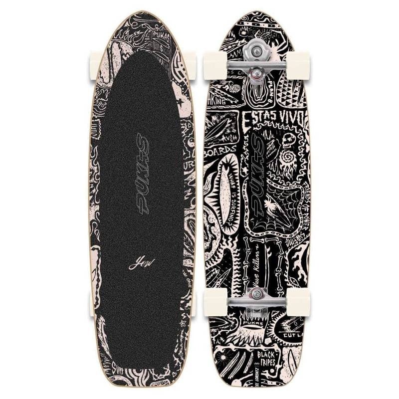 Yow Dark 34.5" Pukas x Yow wb20" Surfskate Deck - Surfskate - Decks