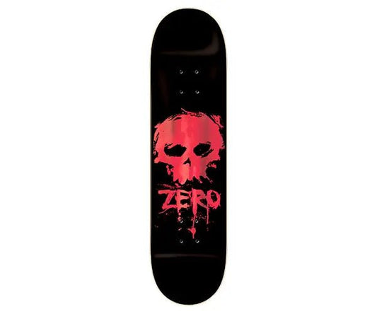 ZERO Blood Skull Deck 8.25 - Red Foil - Skateboard - Decks